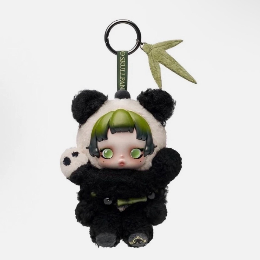 💯 Authentic POPMART SKULL-PANDA Lazy Panda Plush Pendant